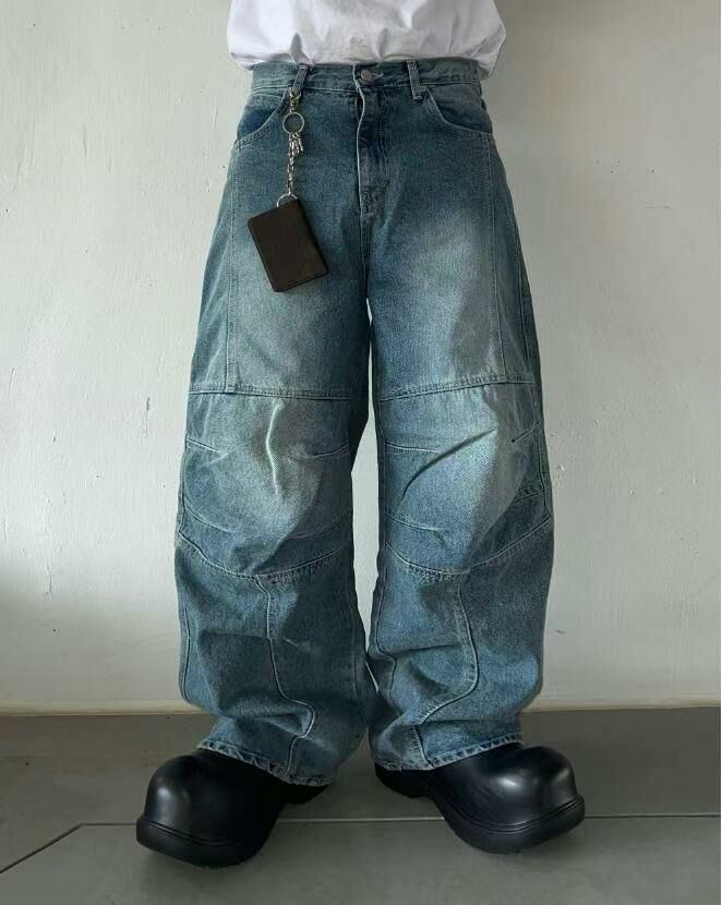 洗水鬆身牛仔褲 TAC-0127J