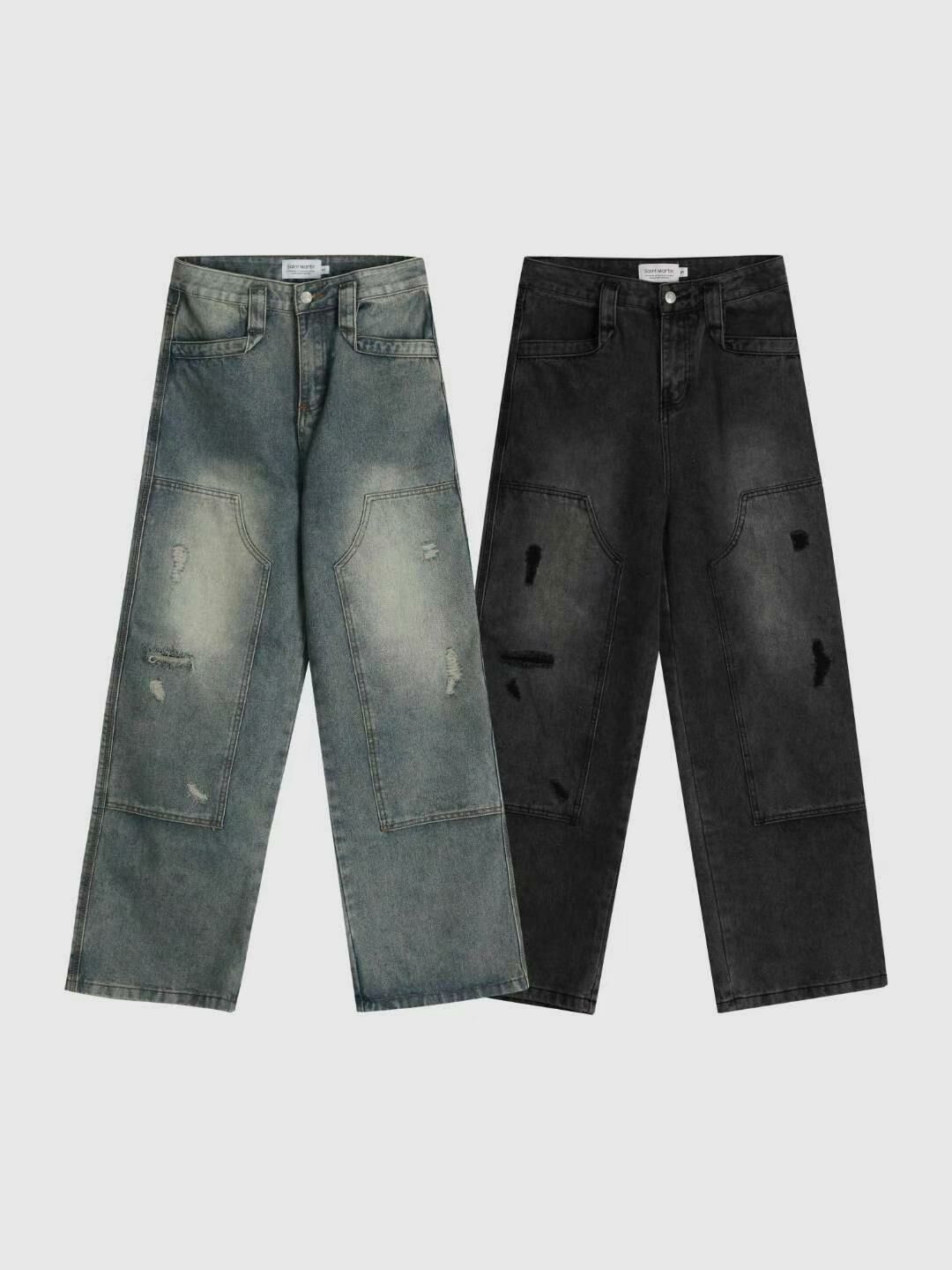 洗水鬆身牛仔褲 TAC-0129J