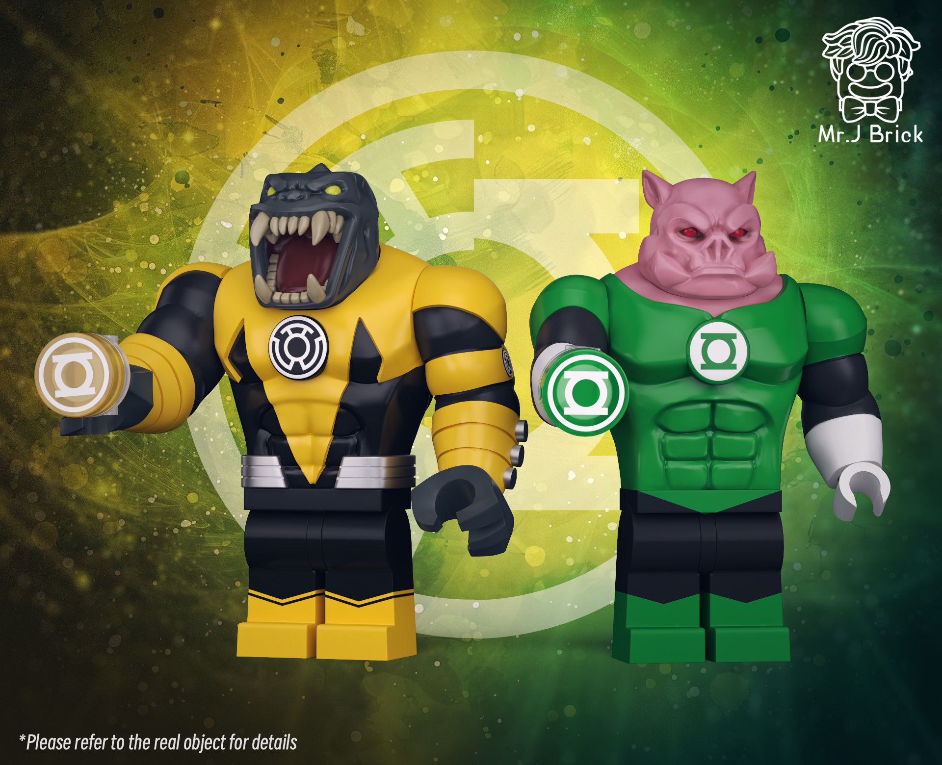 [MrJ][Preorder] Kilowog & Arkillo [PADprinted]