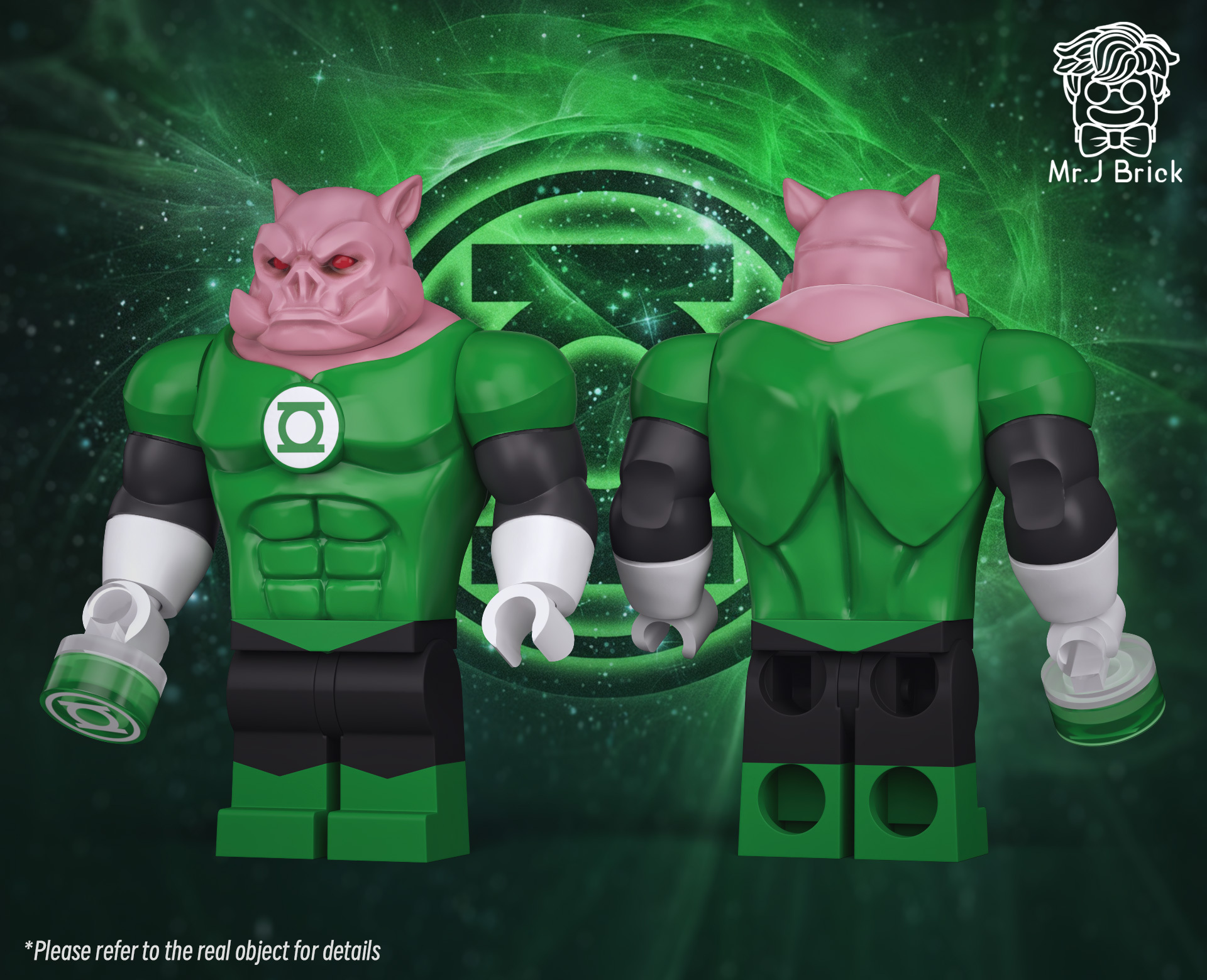 [MrJ][Preorder] Kilowog & Arkillo [PADprinted]
