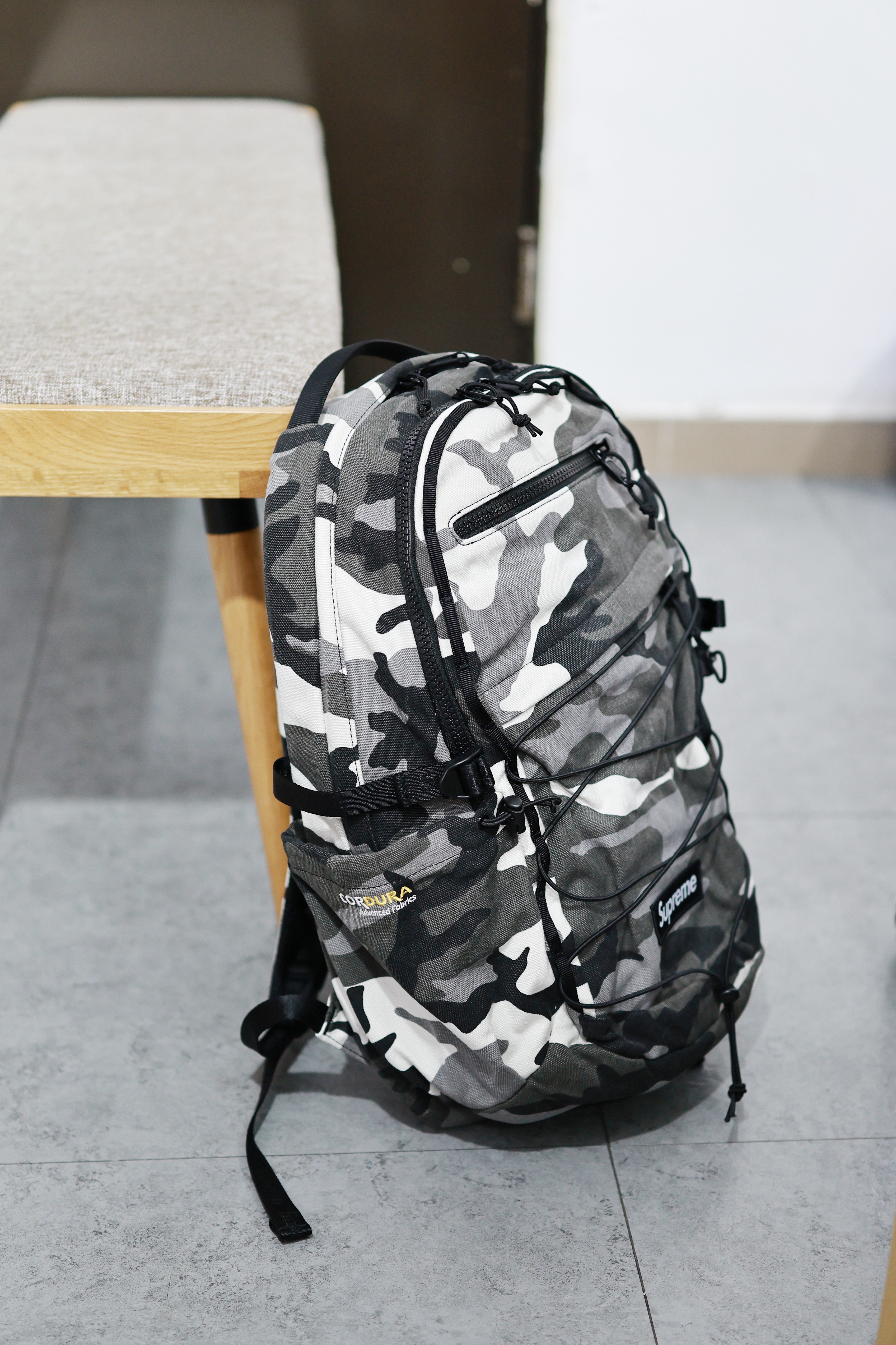 SUPREME SS25 BACKPACK SNOW CAMO