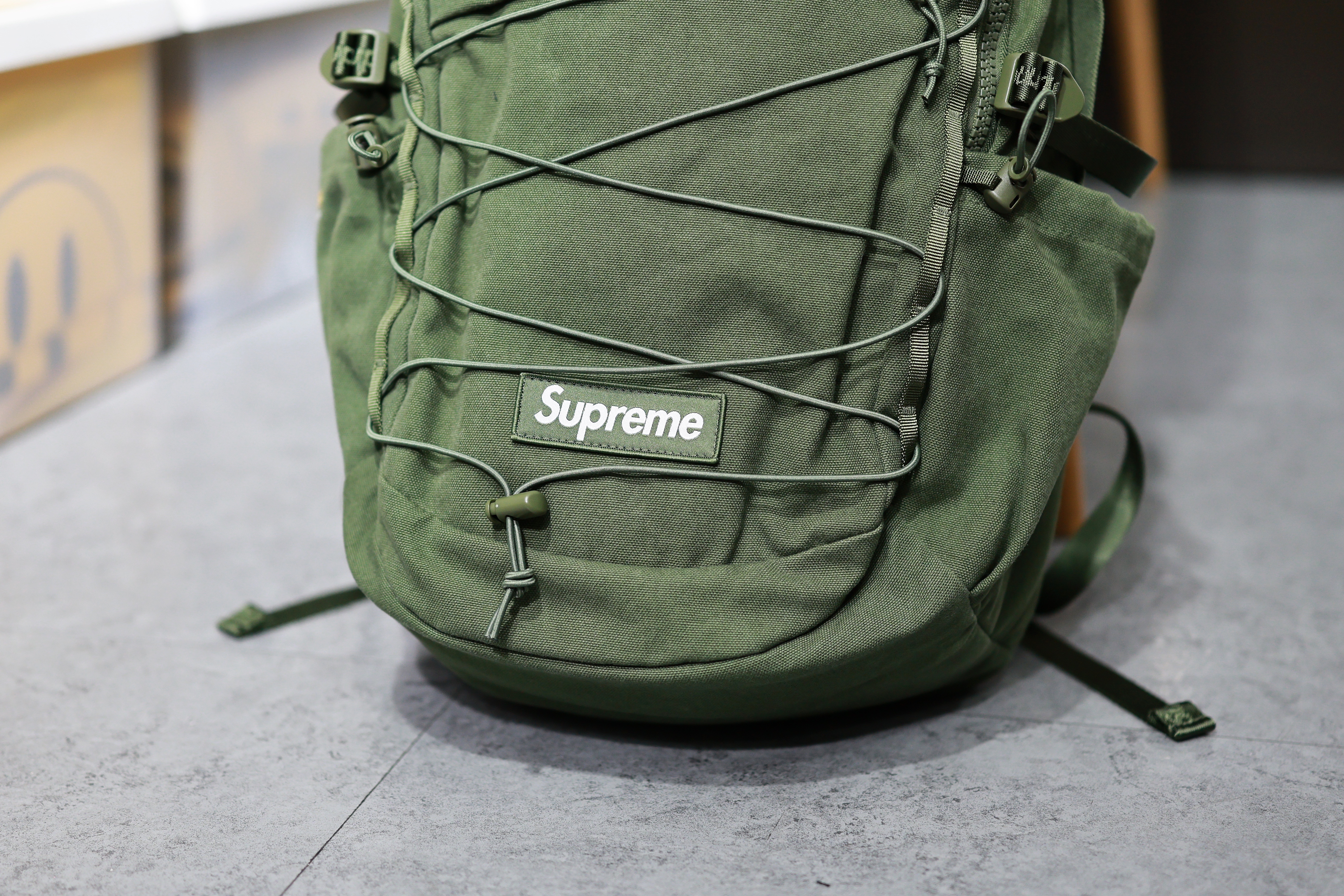 SUPREME SS25 BACKPACK OLIVE