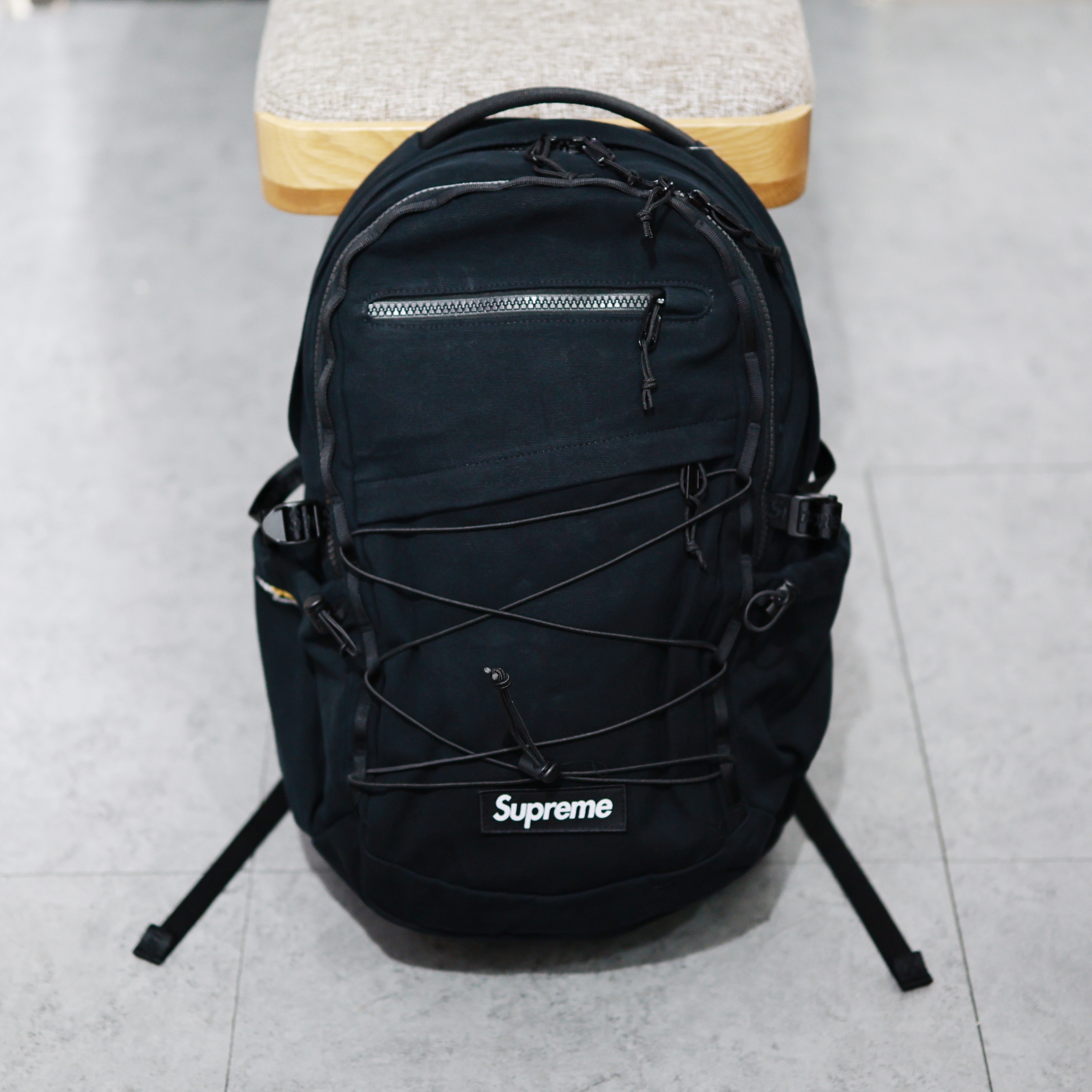 SUPREME SS25 BACKPACK BLACK