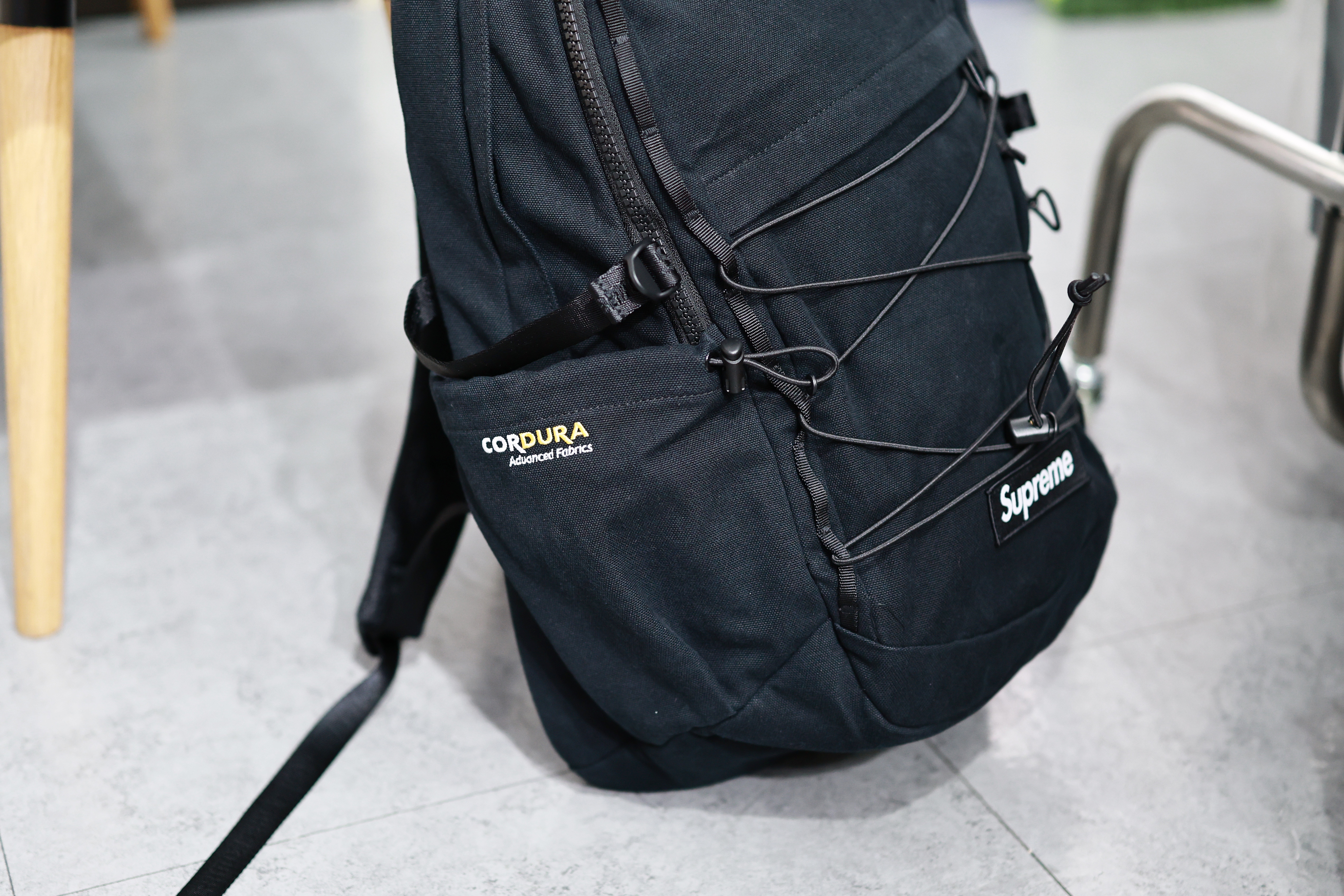 SUPREME SS25 BACKPACK BLACK