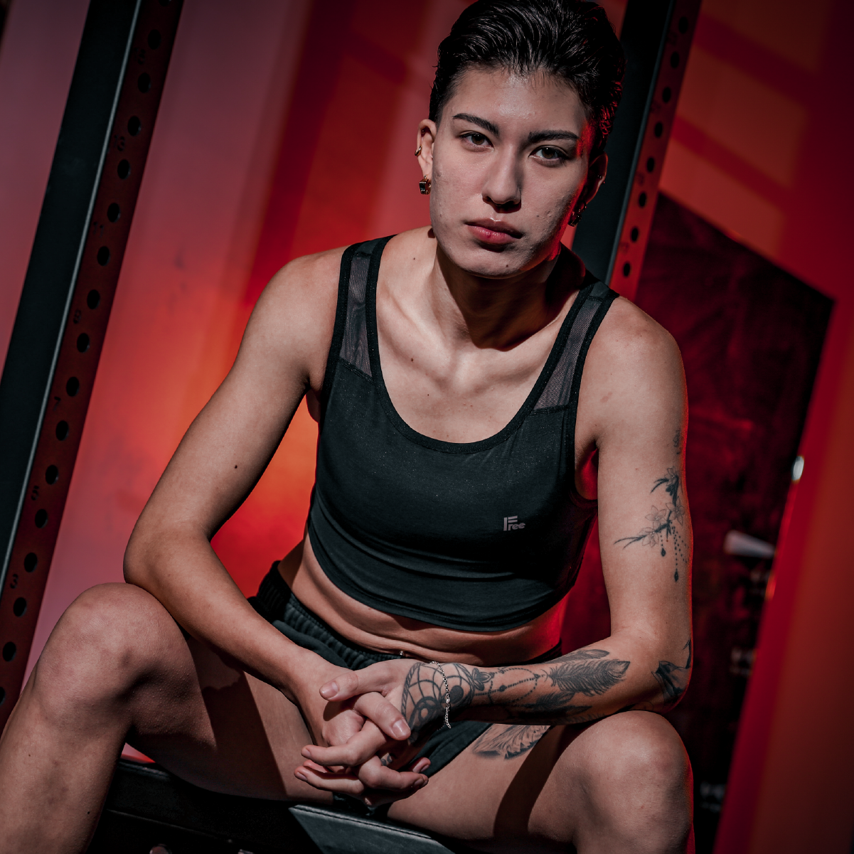 FREE+ - 魔貼短版束胸【E022】