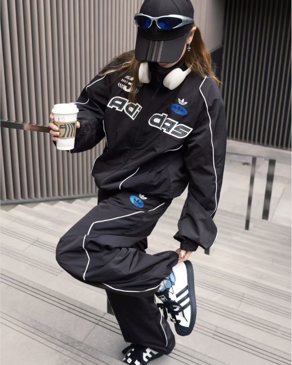 <國外限定🆘緊急折扣> Adidas Originals 復古賽車外套 / 長褲