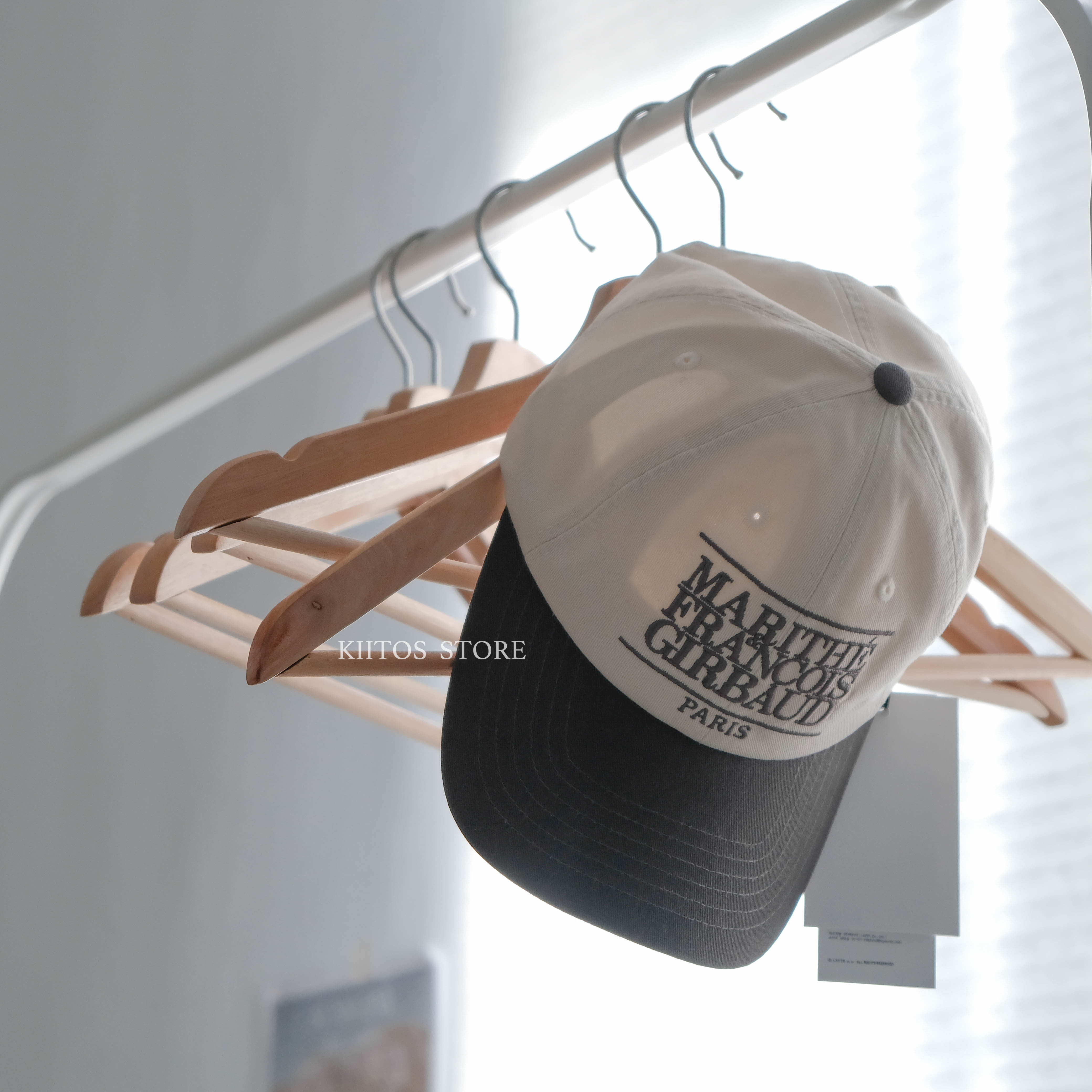 【現貨】韓國代購 Marithe Francois Girbaud MFG Logo 車銀優實著 撞色 老帽