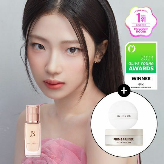 《olive young連線》Banila Co Covering Power Fit Foundation 30ml set+primer 4g