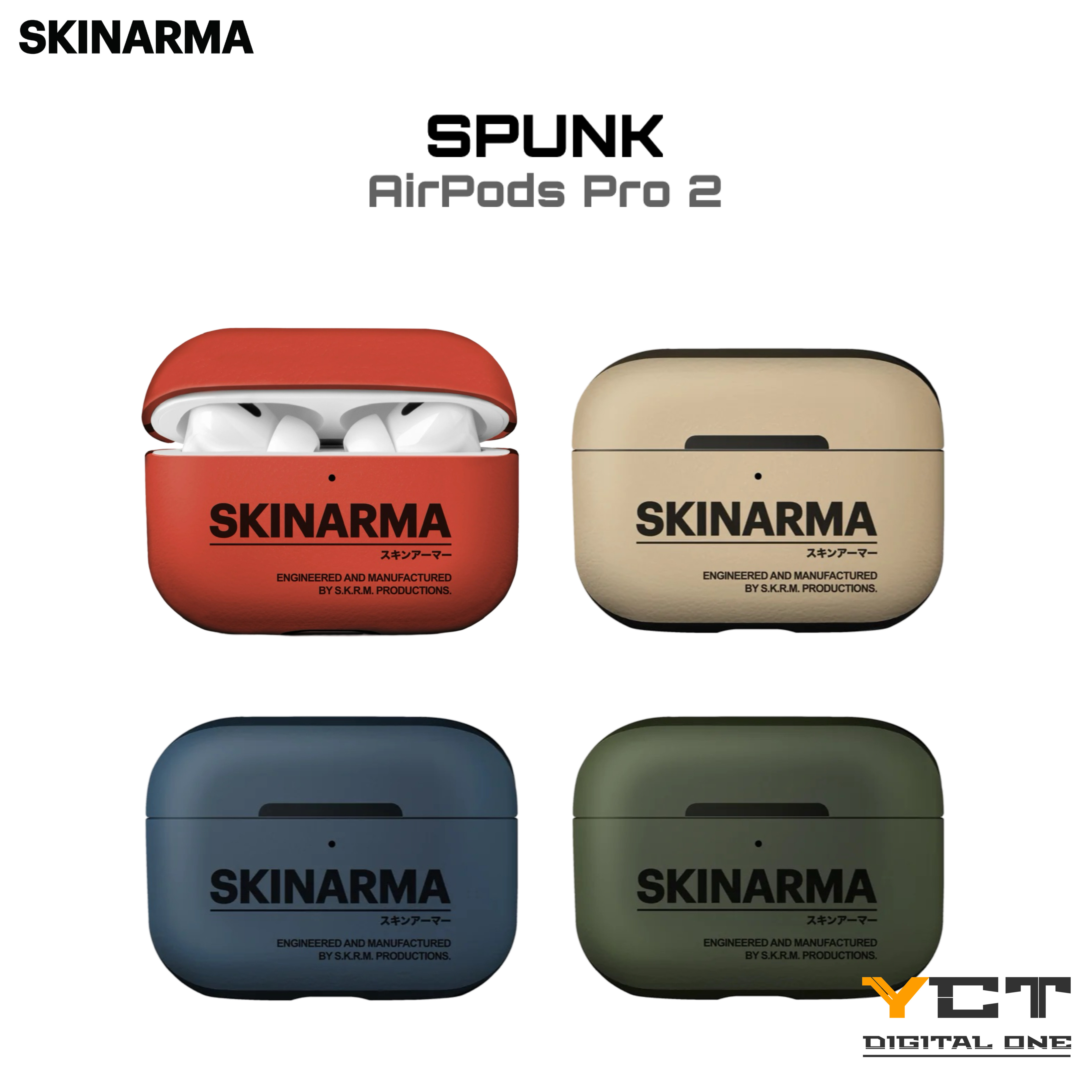 SKINARMA SPUNK AirPods Pro 2 保護殼