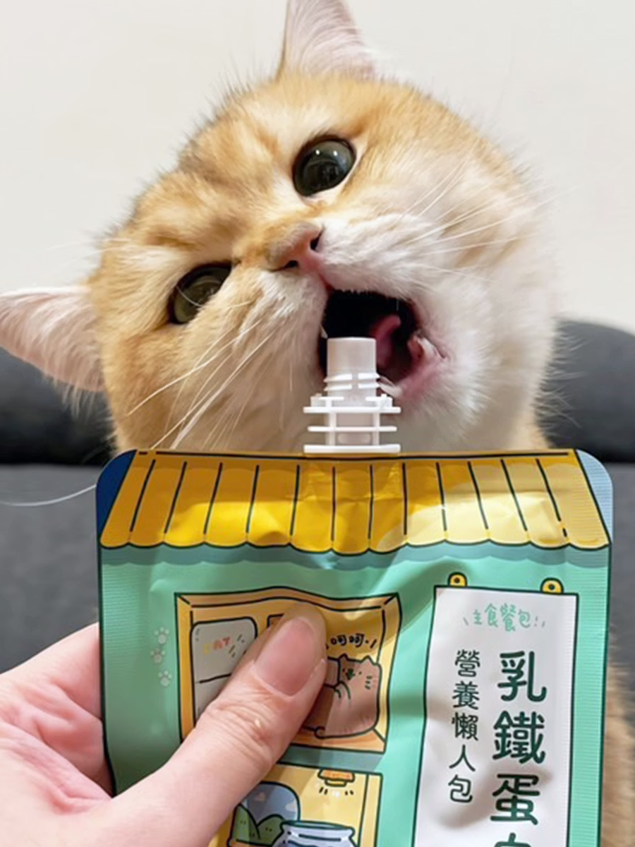 【貓有話說】乳鐵蛋白主食餐包 營養懶人包｜櫻桃鴨＋蔓越莓 (泌尿)