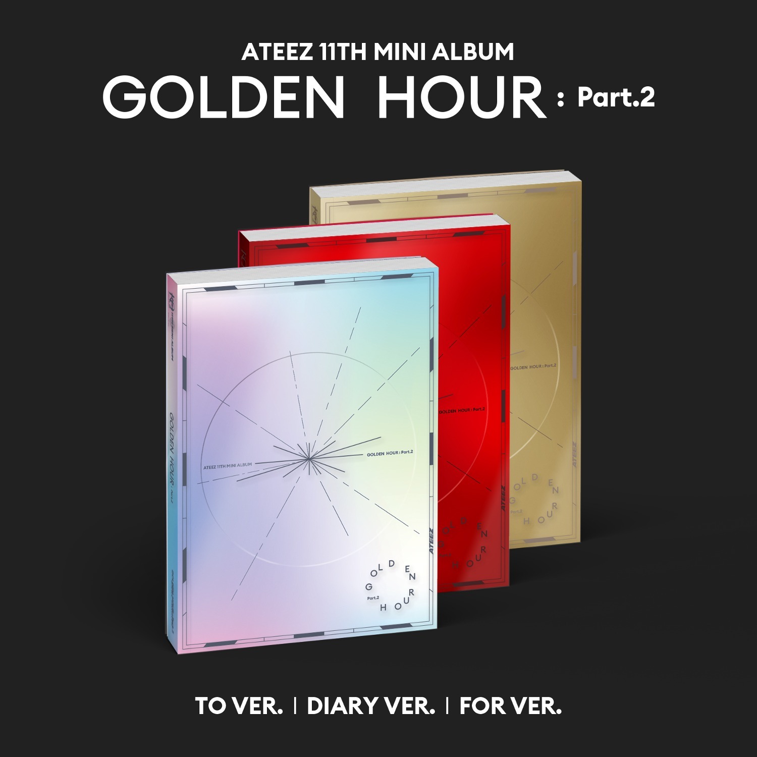 ATEEZ  GOLDEN HOUR : Part.2  random Album