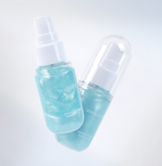 K26004韓國MAD PEACH珍珠光感持久定妝噴霧