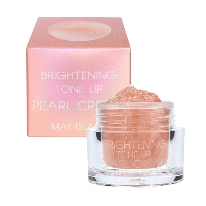 K26006韓國MAY ISLAND珍珠煥白提亮爆珠面霜