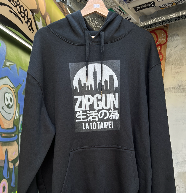 ZIPGUN La to Taipei 帽T