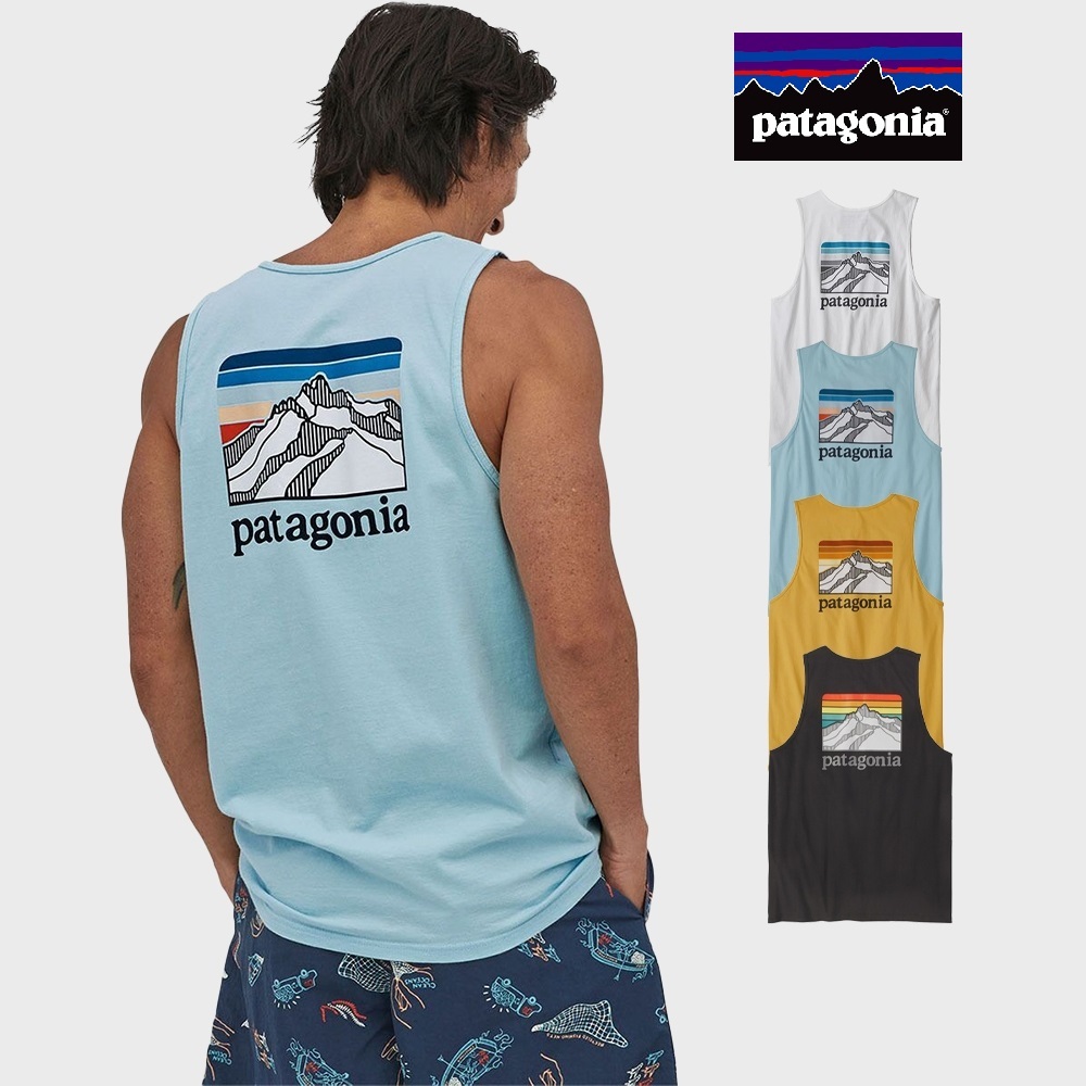 Patagonia Line Logo Tank 男裝背心 - PT34578