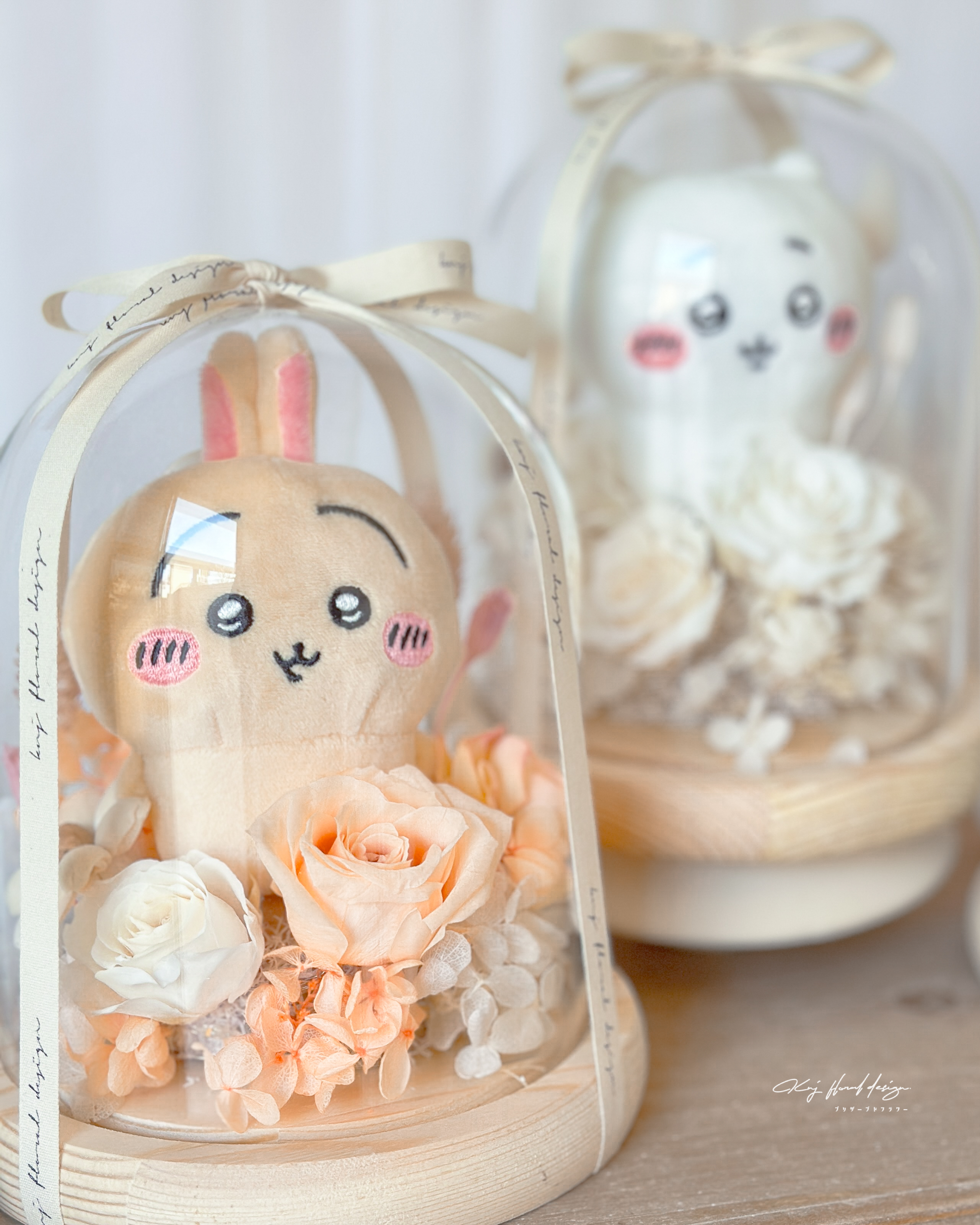 吉伊卡哇永生花玻璃燈盅