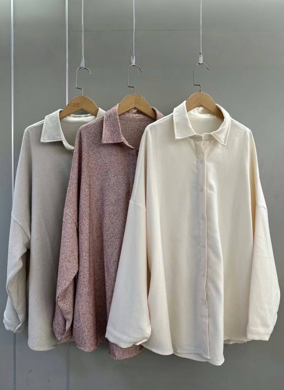 立體顆粒小香風襯衫