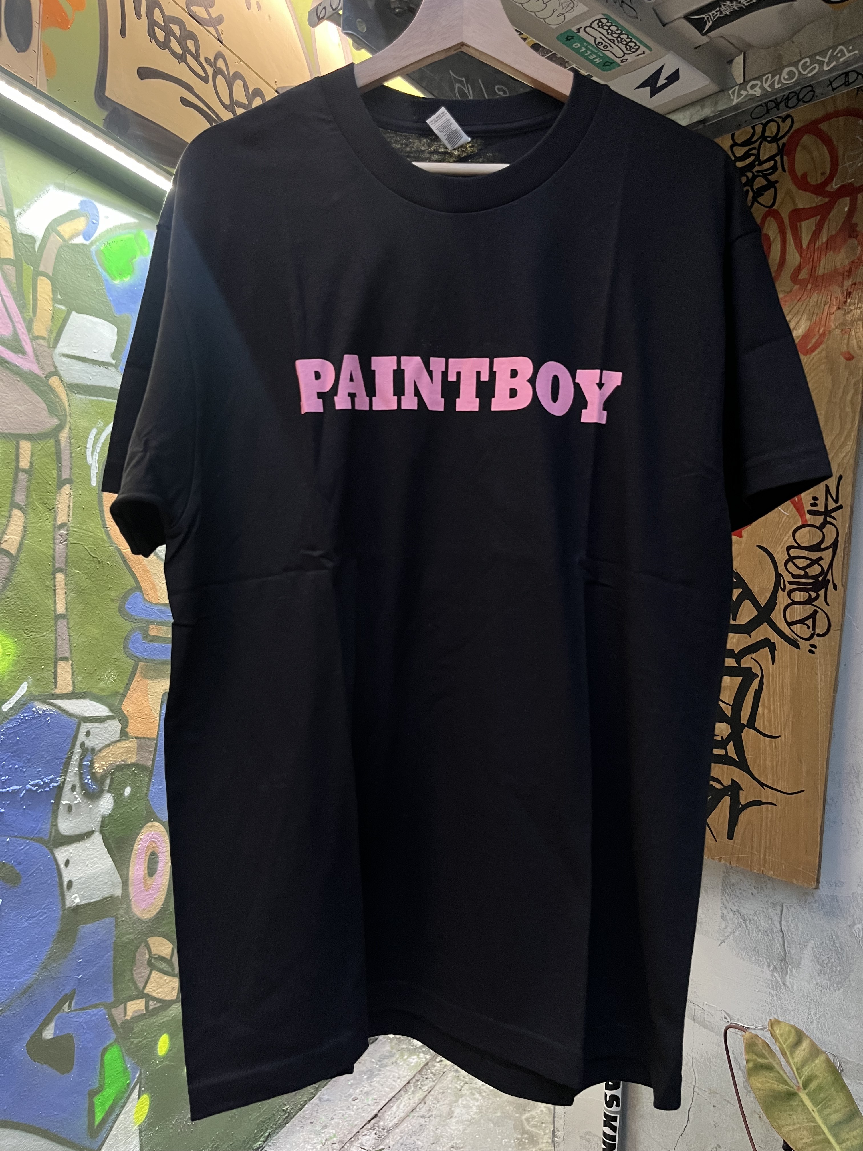 Paintboy tee 黑