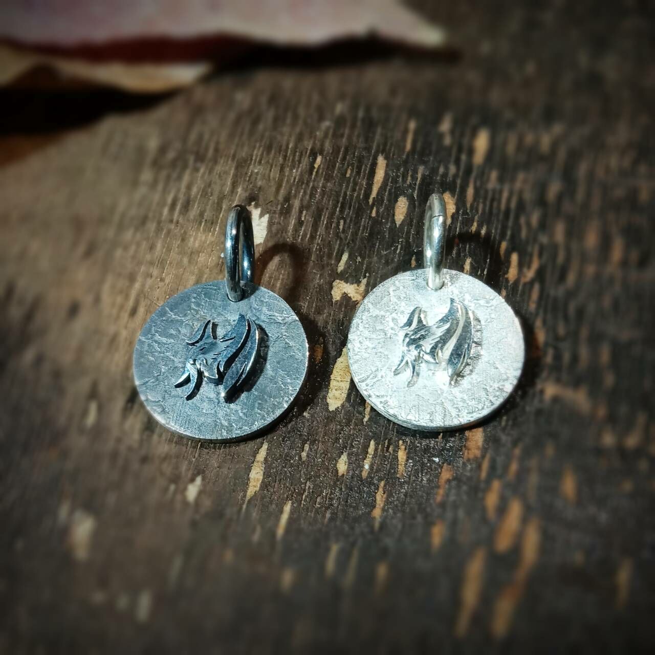 *Black Venom Jewelry-Freedom & Prayer全銀鷹戳餅(M)