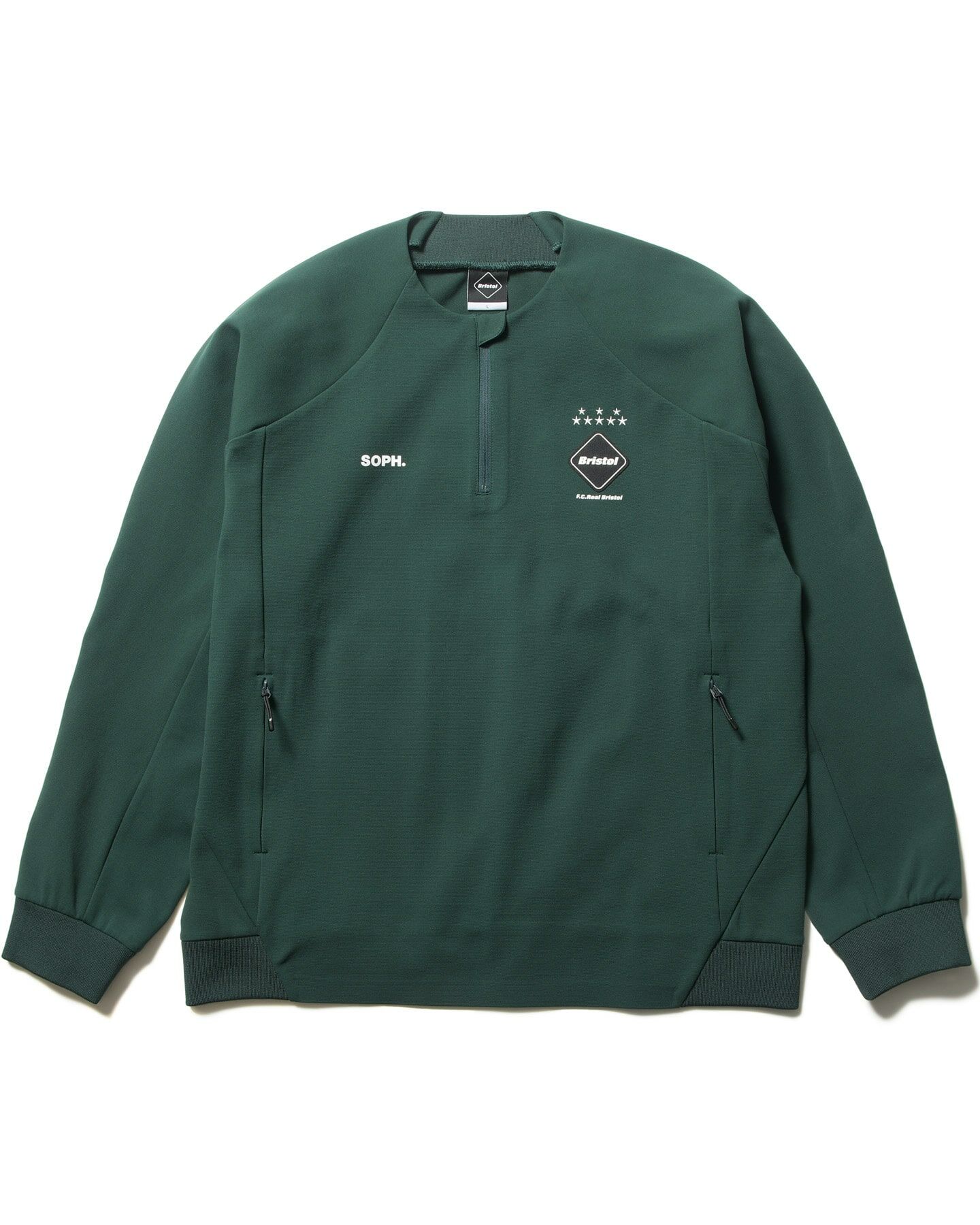 【希少】F.C.Real.Bristol　PDKジップアップ F.C.Real Bristol PDK HALF ZIP TOP FCRB-250032