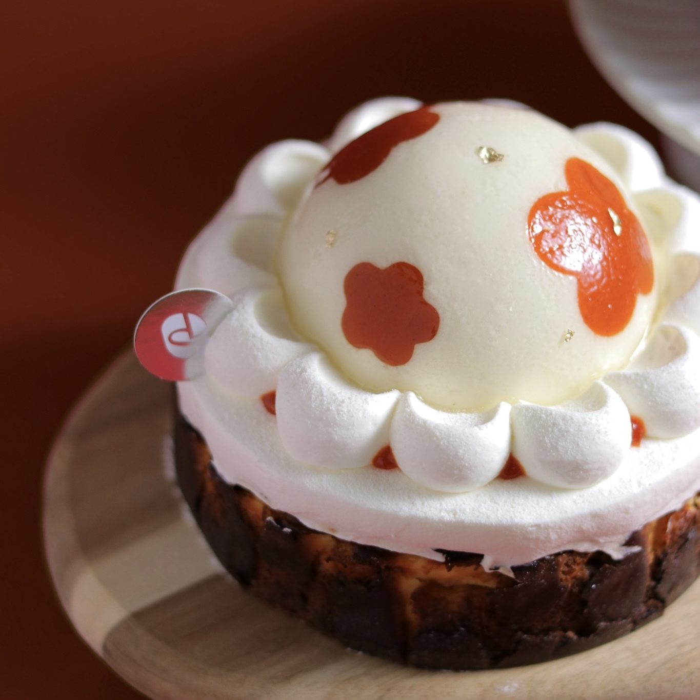 韓式炒年糕泡菜巴斯克芝士蛋糕