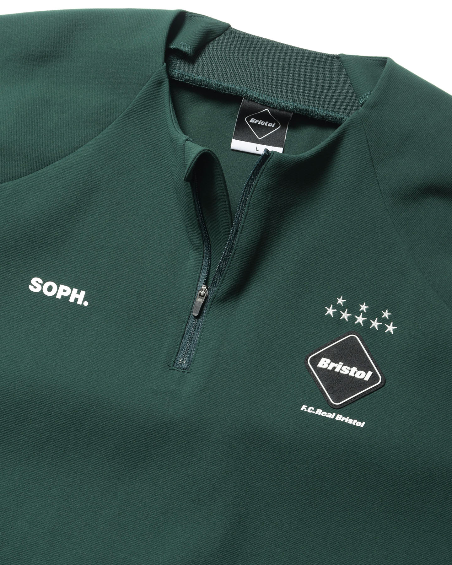 fcrb PDK HALF ZIP TOP 黒 L bristol 新品 SOPH. | PDK HALF ZIP TOP(M BLACK):