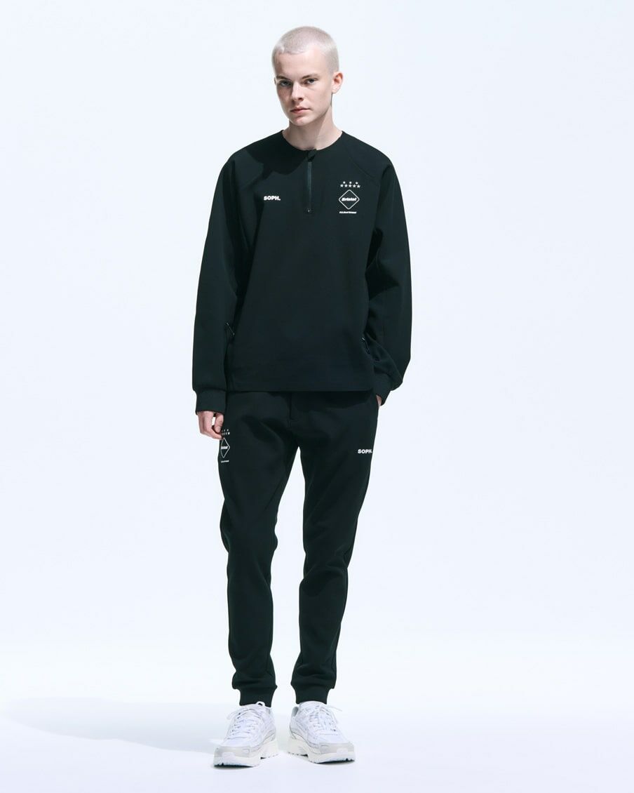 F.C.Real Bristol PDK HALF ZIP TOP FCRB-250032