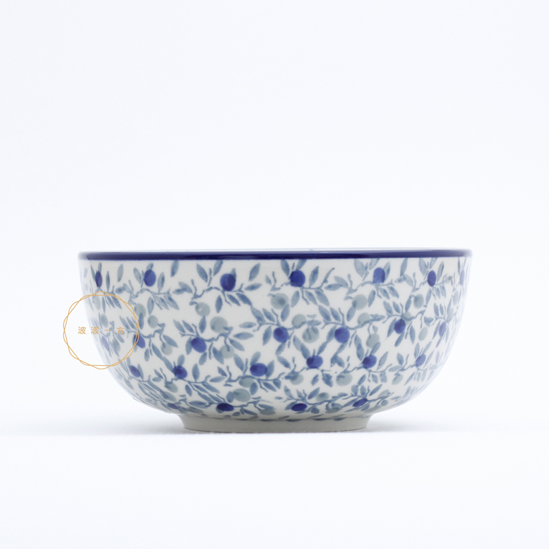 碗-Ø13.8cm,H6cm-原野藍莓