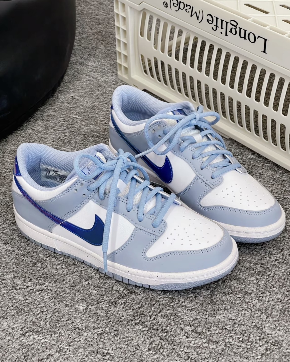 Nike Dunk Low Next Nature (GS) 雷射藍勾 冰雪奇緣