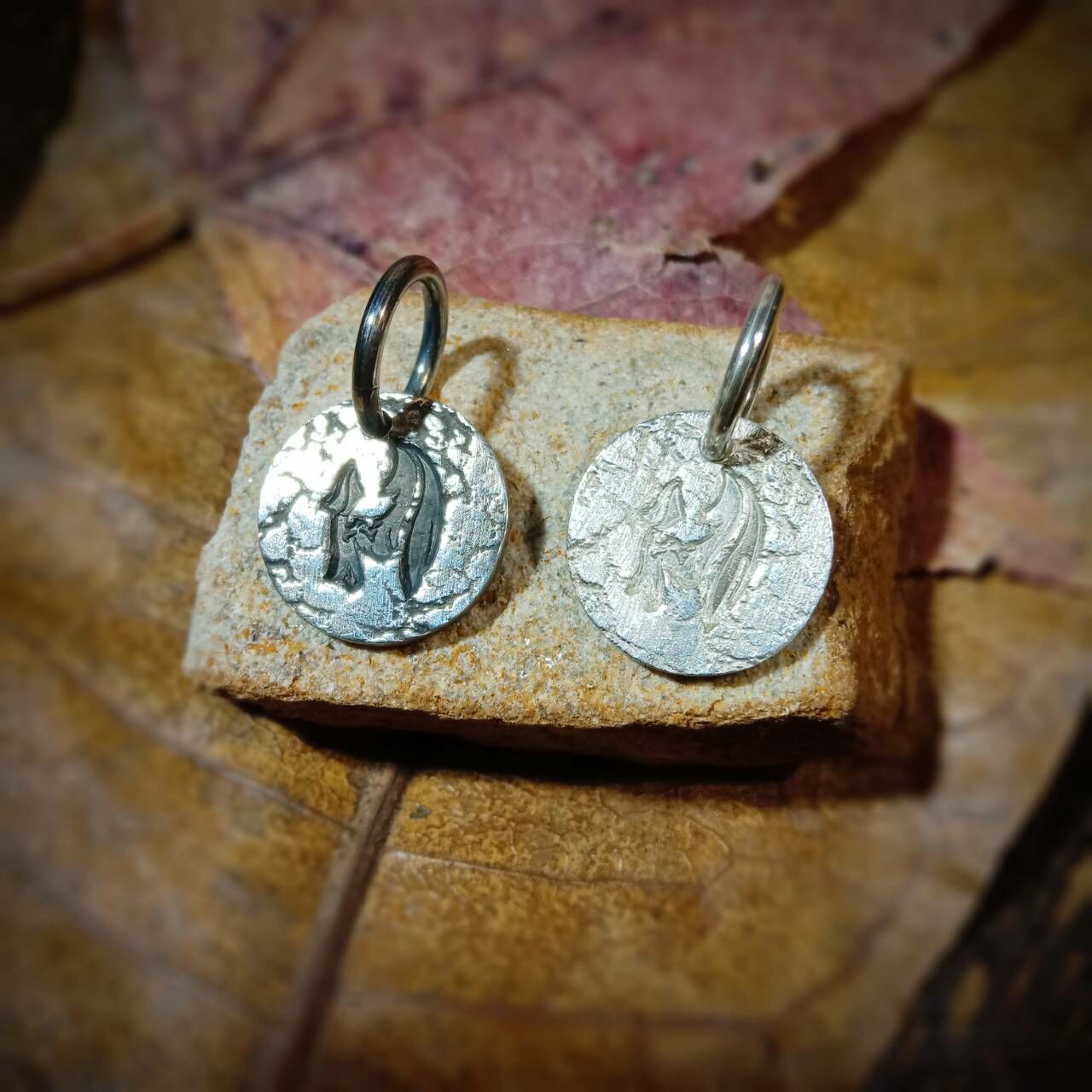 *Black Venom Jewelry-Freedom & Prayer全銀鷹戳餅(S)