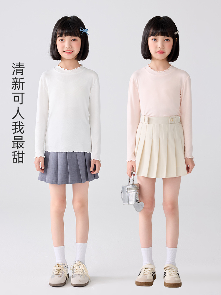 百搭木耳邊打底衫