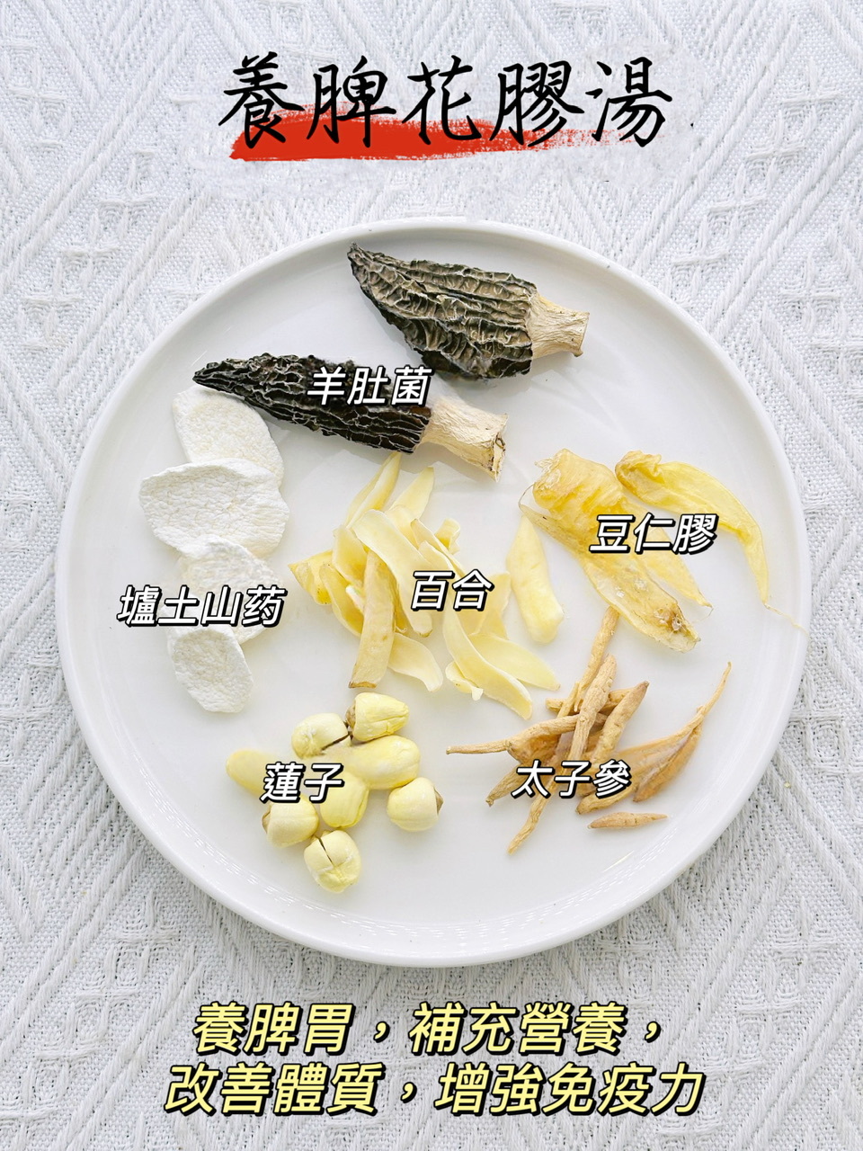 養脾花膠湯（👨‍👩‍👧‍👦家庭保健湯包） -2500492