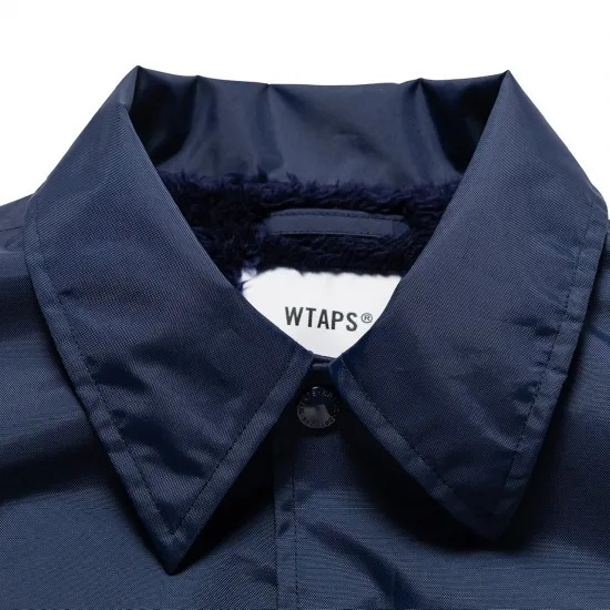 RE-STOCK: WTAPS MC / JACKET / NYLON. OXFORD - NAVY SIZE L PRE ORDER ITEM (預訂中)