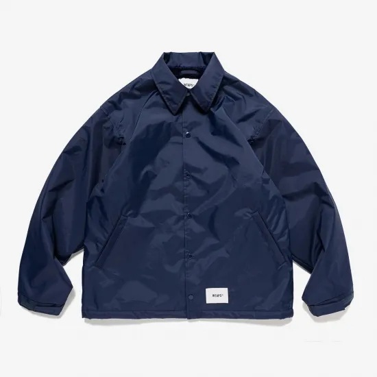 RE-STOCK: WTAPS MC / JACKET / NYLON. OXFORD - NAVY SIZE L PRE ORDER ITEM (預訂中)