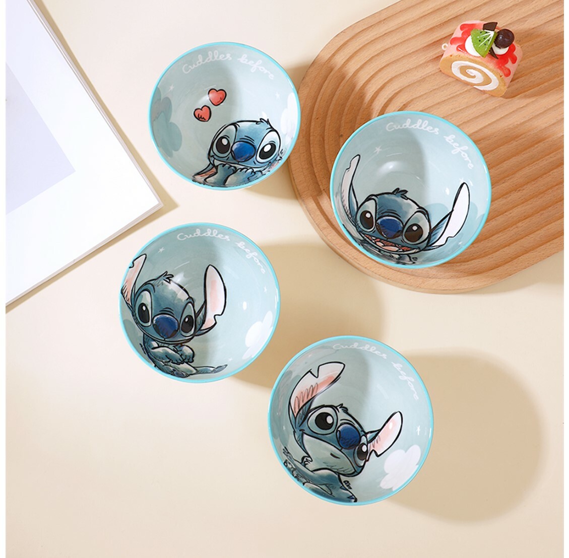 迪士尼史迪仔 | 4P陶瓷碗禮盒套裝