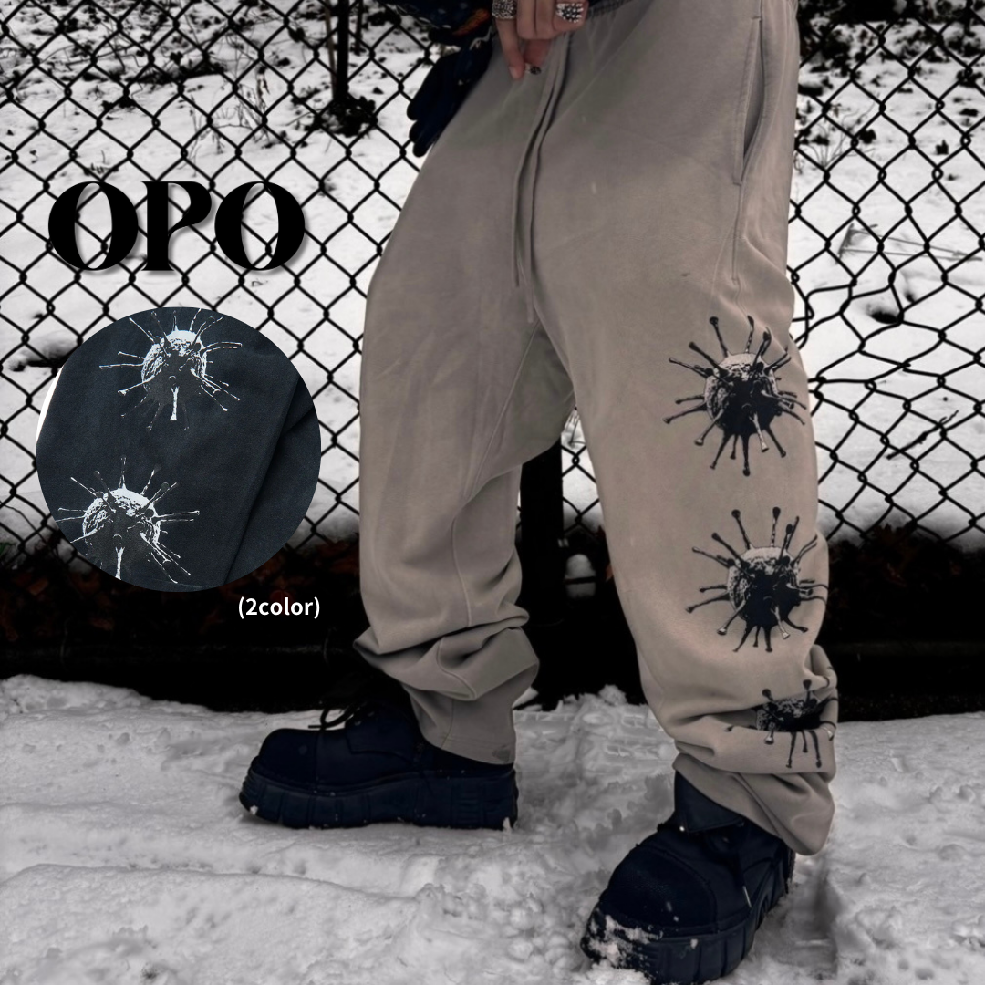 VIRUSWORLD 災害戰損棉褲