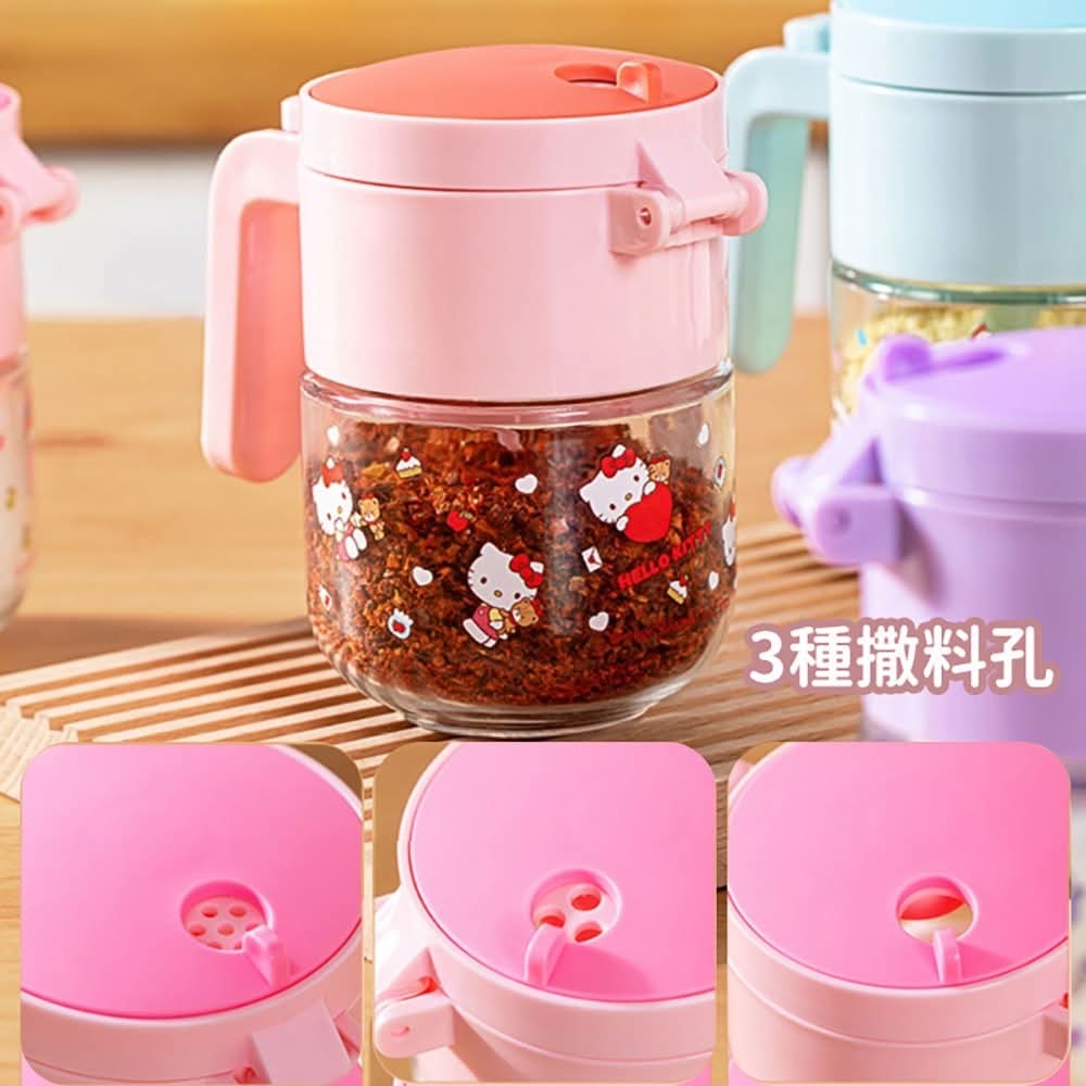 Sanrio卡通密封兩用調味罐