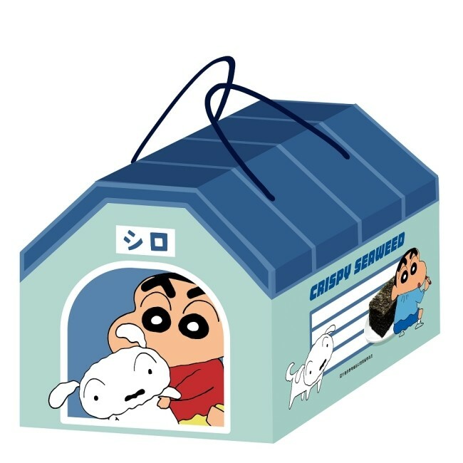 SF 蠟筆小新 大片海苔禮盒 120g 狗屋版 (原味30g*2 梅子30g*2)