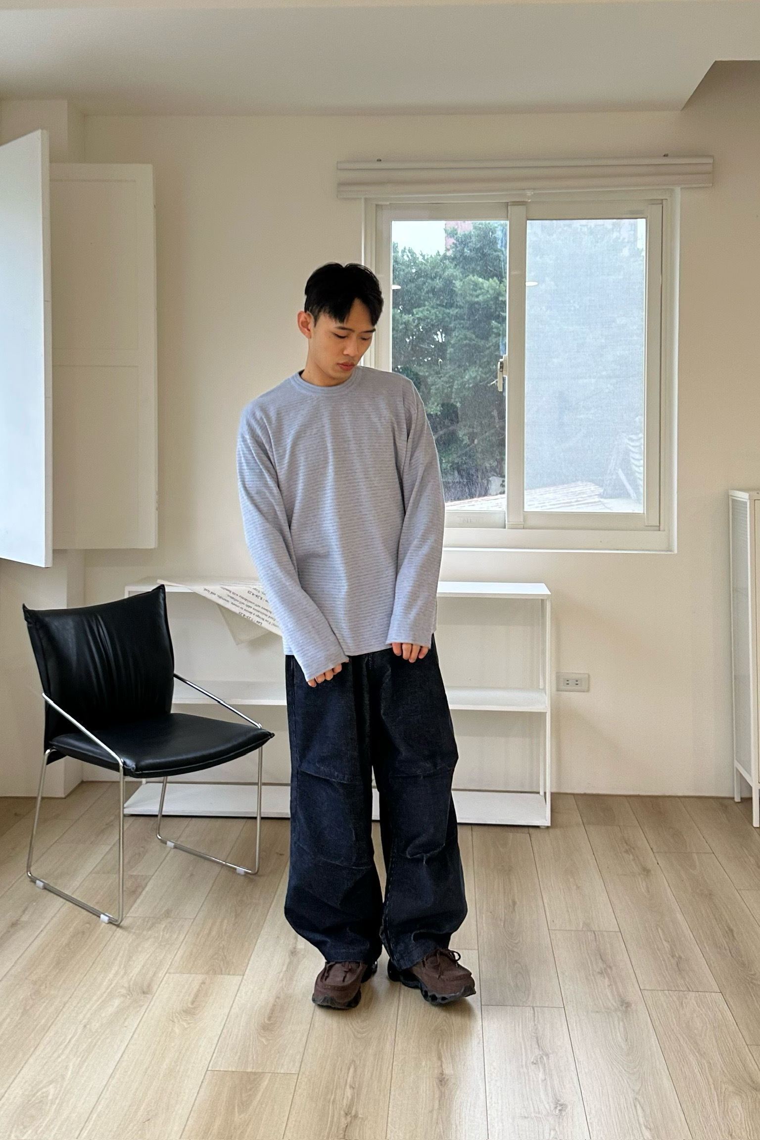 細緻針織橫條Tee 🫶🏻