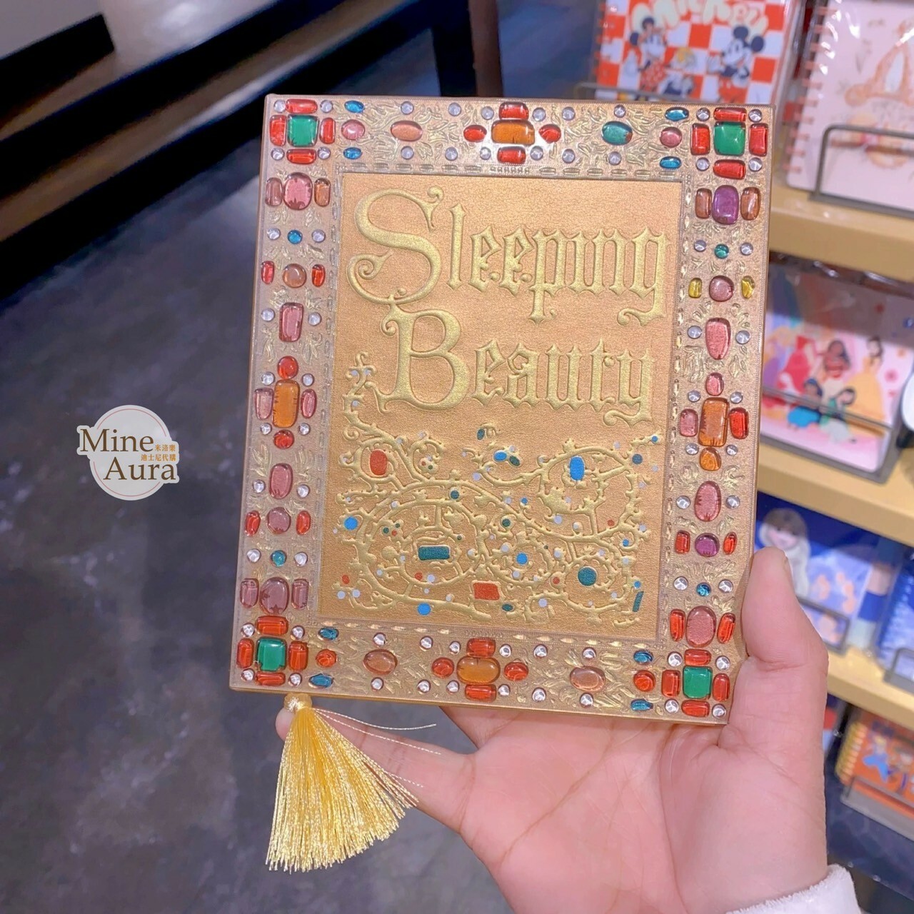 奧蘿兒公主 Aurora 圖案 筆記本 記事本 睡美人 Sleeping Beauty -上海迪士尼樂園