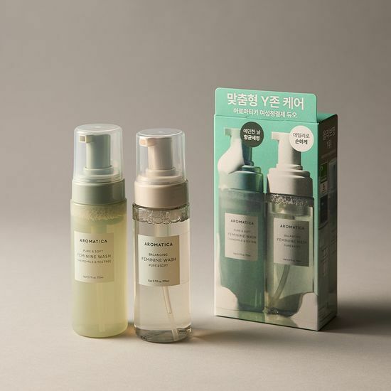 《Olive young連線》AROMATICA Pure & Soft Feminine Wash  170mL 1+1 Special Set
