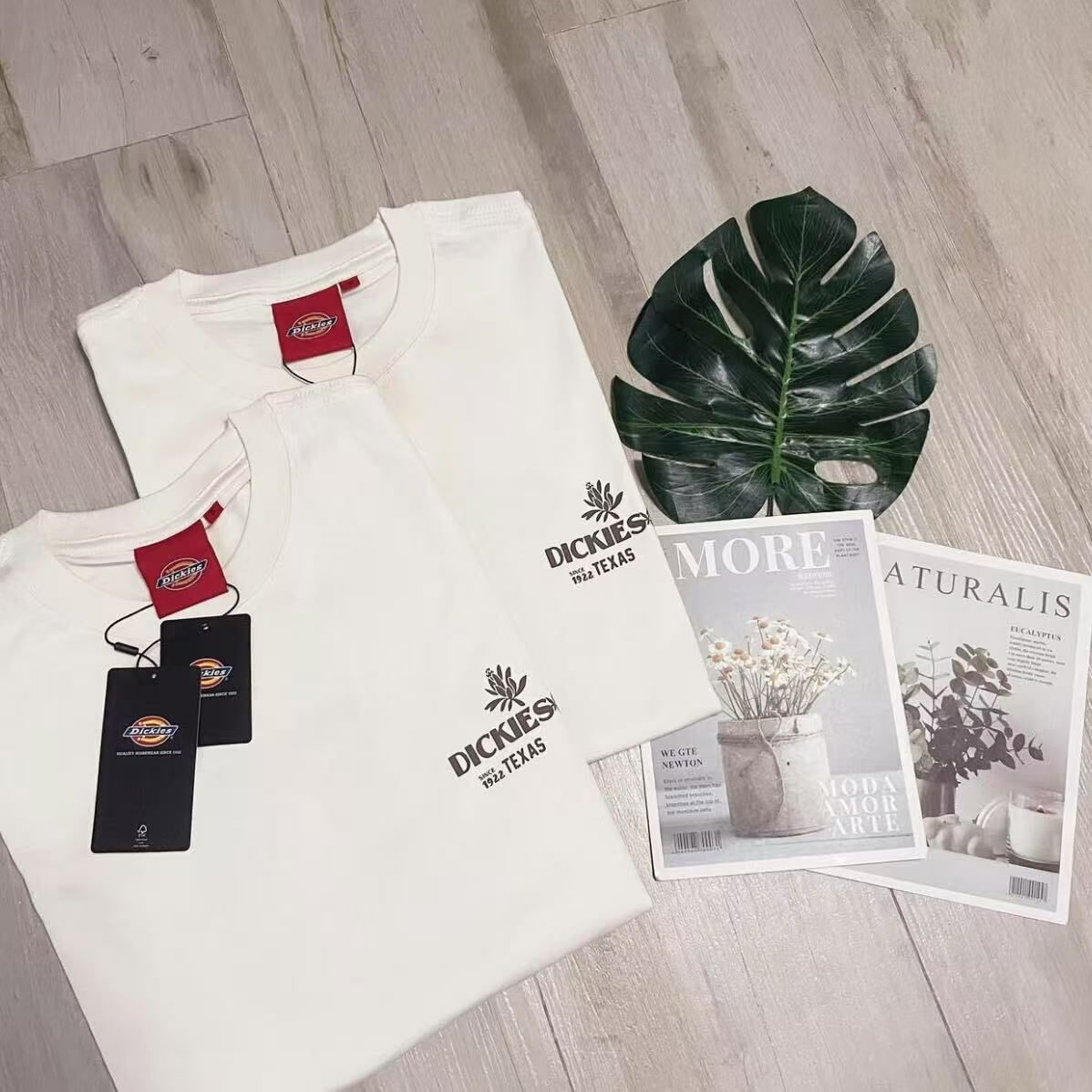 DICKIES FLORAL BACK PRINT TEE