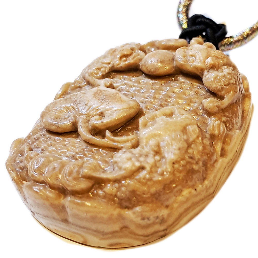 招財蟾蜍{龍宮舍利} 中國結項鍊【十方】151442