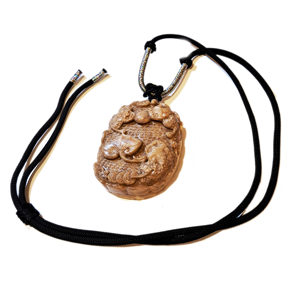 招財蟾蜍{龍宮舍利} 中國結項鍊【十方】151442