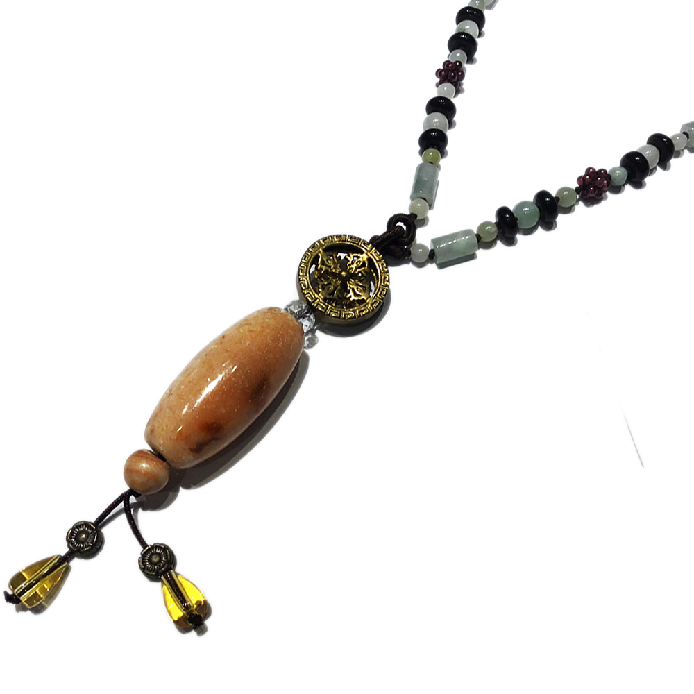 十字杵&龍宮舍利天珠項鍊【十方】131527