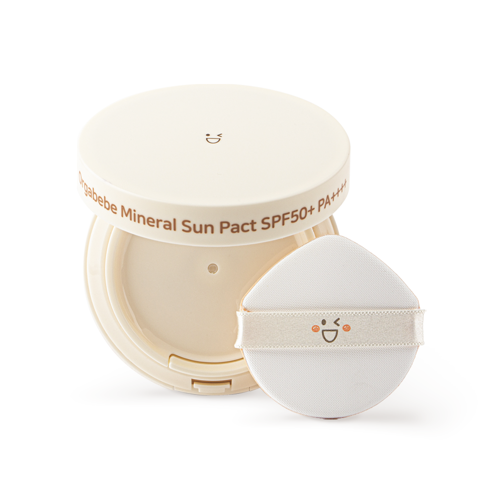 【Orgabebe】嬰童礦物防曬粉餅 SPF50 PA++++ 13ml