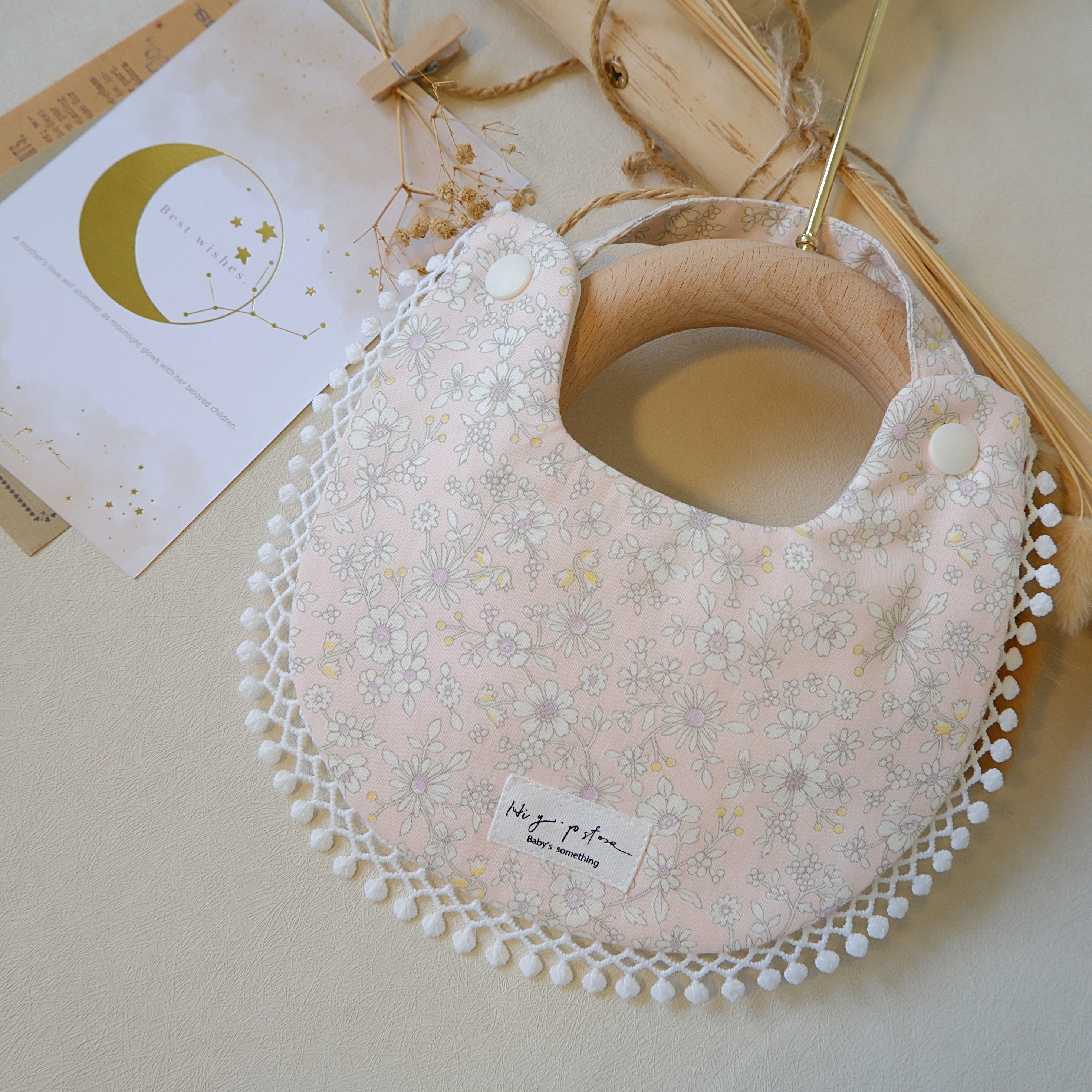 Hi Y.P store-手作圍兜-溫柔之語