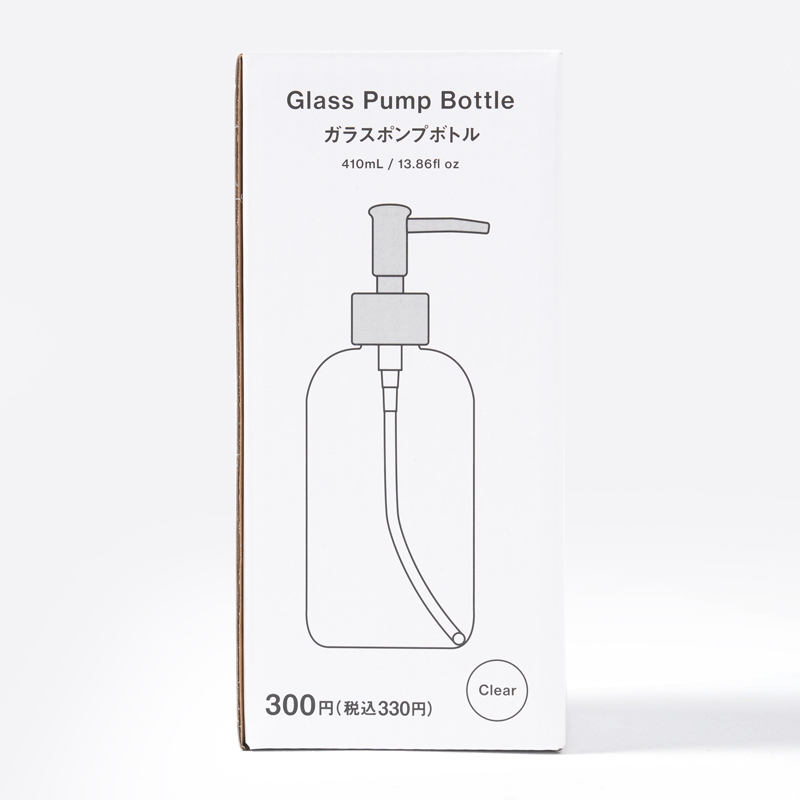 SP 按壓瓶/透明 410ml