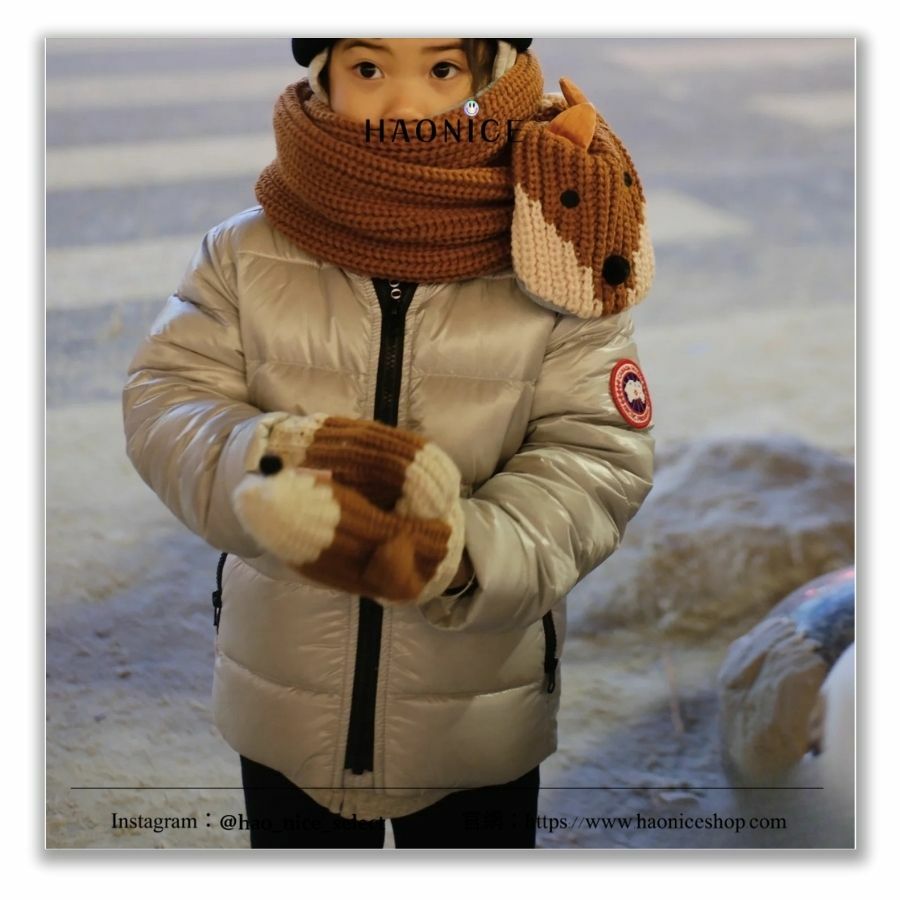 【HAO NICE童裝】  CANADA GOOSE✨經典logo外套 羽絨外套  保暖 輕量