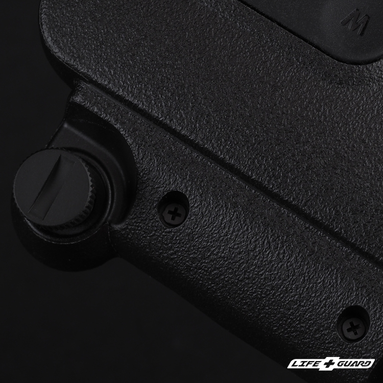 LIFE+GUARD Canon PZ-E2 貼膜展示圖，獨特塗層風格